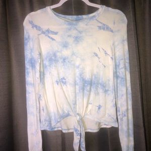 Tie dye shirt set